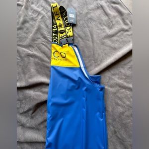 Aftco men’s bib. Seafarer bib blue large